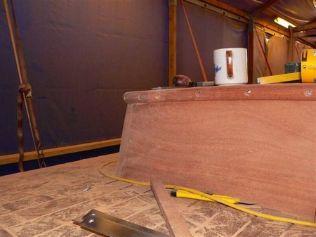 Fitting the new moldings #1