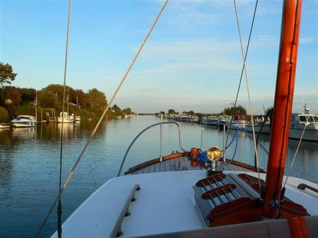 Havnen ved Ribe Kammersluse